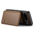 Google Pixel 8 Caseme C22 Kotelo RFID-korttilompakko - ruskea