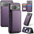 Google Pixel 8 Caseme C22 Kotelo RFID-korttilompakko - Violetti