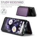 Google Pixel 8 Caseme C22 Kotelo RFID-korttilompakko - Violetti