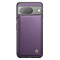 Google Pixel 8 Caseme C22 Kotelo RFID-korttilompakko - Violetti