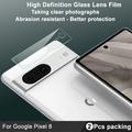 Google Pixel 8 Imak HD Kameralinssin Panssarilasi - 9H - 2 Kpl.