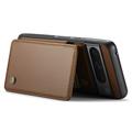 Google Pixel 8 Pro Caseme C22 Kotelo RFID-korttilompakko - ruskea