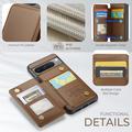 Google Pixel 8 Pro Caseme C22 Kotelo RFID-korttilompakko - ruskea