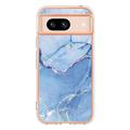 Google Pixel 8a Marble Pattern Galvanoitu TPU-Suojakotelo