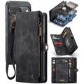 Google Pixel 9/9 Pro Caseme 008 2-in-1 Multifunctional Lompakkokotelo - Musta