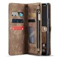 Google Pixel 9/9 Pro Caseme 008 2-in-1 Multifunctional Lompakkokotelo - Ruskea