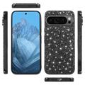 Google Pixel 9/9 Pro Glitter Series Hybridikotelo - Kulta