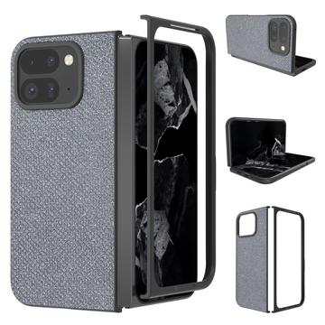 Google Pixel 9 Pro Fold Tekojalokivi Rakenne Hybridkotelo - Harmaa