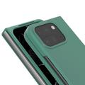 Google Pixel 9 Pro Fold Kumipäällysteinen Muovikuori - Vihreä