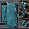 Google Pixel 9 Pro XL Caseme 008 2-in-1 Multifunctional Lompakkokotelo - Sininen