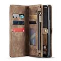 Google Pixel 9 Pro XL Caseme 008 2-in-1 Multifunctional Lompakkokotelo - Ruskea