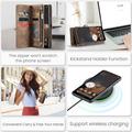 Google Pixel 9 Pro XL Caseme 008 2-in-1 Multifunctional Lompakkokotelo - Ruskea