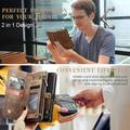 Google Pixel 9 Pro XL Caseme 008 2-in-1 Multifunctional Lompakkokotelo - Ruskea