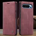 Google Pixel 9 Pro XL Caseme 013 Sarja Lompakkokotelo - Viininpunainen