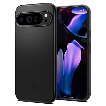 Google Pixel 9 Pro XL Spigen Thin Fit Hybridikotelo - Musta
