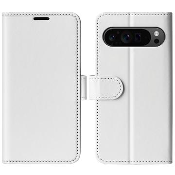 Google Pixel 9 Pro XL Lompakkokotelo Magneettisella Sulkijalla - Valkoinen