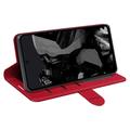Google Pixel 9 Pro XL Lompakkokotelo Magneettisella Sulkijalla - Punainen