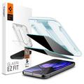 Google Pixel 9/9 Pro Spigen Glas.tR Ez Fit Privacy Panssarilasi - 9H - 2 Kpl.