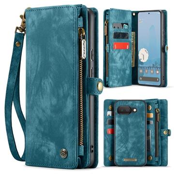 Google Pixel 9a Caseme 008 2-in-1 Multifunctional Lompakkokotelo - Sininen