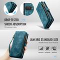 Google Pixel 9a Caseme 008 2-in-1 Multifunctional Lompakkokotelo - Sininen