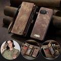 Google Pixel 9a Caseme 008 2-in-1 Multifunctional Lompakkokotelo - Ruskea