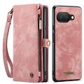 Google Pixel 9a Caseme 008 2-in-1 Multifunctional Lompakkokotelo - Pinkki