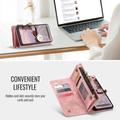 Google Pixel 9a Caseme 008 2-in-1 Multifunctional Lompakkokotelo - Pinkki