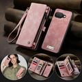 Google Pixel 9a Caseme 008 2-in-1 Multifunctional Lompakkokotelo - Pinkki