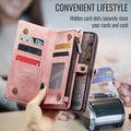 Google Pixel 9a Caseme 008 2-in-1 Multifunctional Lompakkokotelo - Pinkki