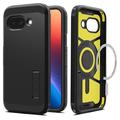 Google Pixel 9a Spigen Tough Armor Mag Suojakuori - Musta