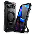 Google Pixel 9a Supcase Unicorn Beetle Grip Mag MagSafe kotelo - Musta