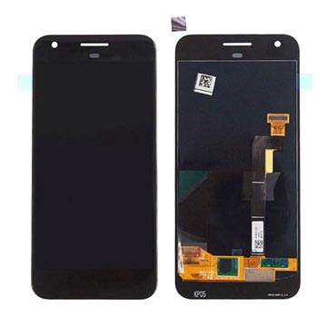 Google Pixel LCD Näyttö 83H90204-00 - Musta