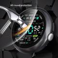 Google Pixel Watch 4 Muovikotelo Panssarilasi - 45mm - Musta