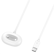 Google Pixel Watch 4 USB-C -magneettinen latauskaapeli - 1m - valkoinen