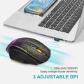 Gotbat M30 2.4GHz langaton RGB-pelihiiri - 1200-3200 DPI:tä