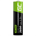 Green Cell HR6 Ladattavat AA Paristot - 2600mAh - 1x4