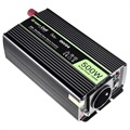 Green Cell INV04 Automuuntaja - 24V-230V - 500W/1000W