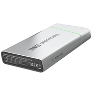 Green Cell PowerPlay Pro 20800mAh -varavirtalähde 65W - hopea