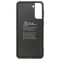 Samsung Galaxy S21 5G GreyLime Ympäristöystävällinen Kotelo - Musta