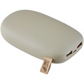 GreyLime Power Stone II Varavirtalähde - 10400mAh, 18W - Beige