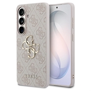 Samsung Galaxy S26 Guess 4G Big Metal Logo Hybridikotelo - Pinkki