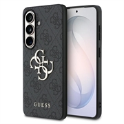 Samsung Galaxy S26+ Guess 4G Big Metal Logo Hybridikotelo - Musta