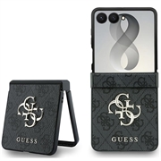 Samsung Galaxy Z Flip8 Guess 4G Big Metal Logo Hybridikotelo - Harmaa