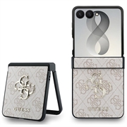 Samsung Galaxy Z Flip8 Guess 4G Big Metal Logo Hybridikotelo - Pinkki