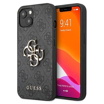 Guess 4G Big Metal Logo iPhone 13 Hybridikotelo