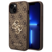 iPhone 15 Guess 4G Big Metal Logo Hybridikotelo