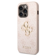 iPhone 15 Pro Guess 4G Big Metal Logo Hybridikotelo