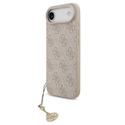 iPhone Air Guess 4G Charm Hybridikotelo - MagSafe-yhteensopiva - vaaleanpunainen
