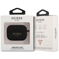 Guess 4G Charm AirPods Pro silikonikotelo - musta