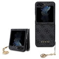 Samsung Galaxy Z Flip5 Guess 4G Charms Collection Hybridikotelo - Harmaa